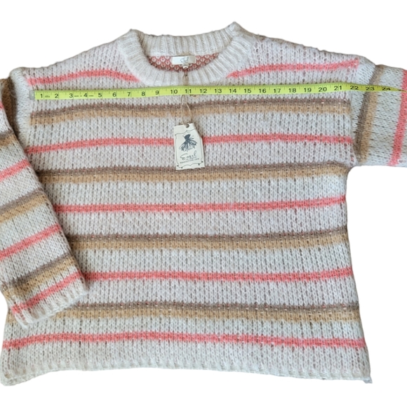 Easel Los Angeles Stripped Knit Sweater - Picture 9 of 14